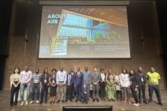 At AIIB Bank in Beijing